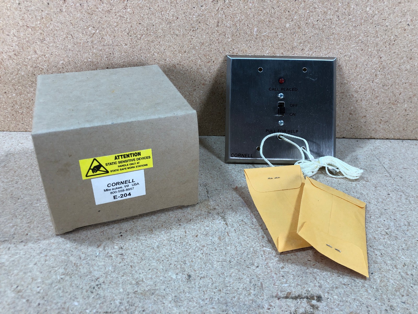 Cornell E-201 Push for Help Call Button