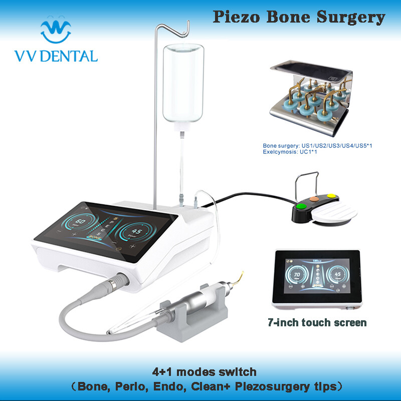 Dental Piezo Bone Cutter Piezosurgery 7inch Touch Scree Ultrasurgery Equipment