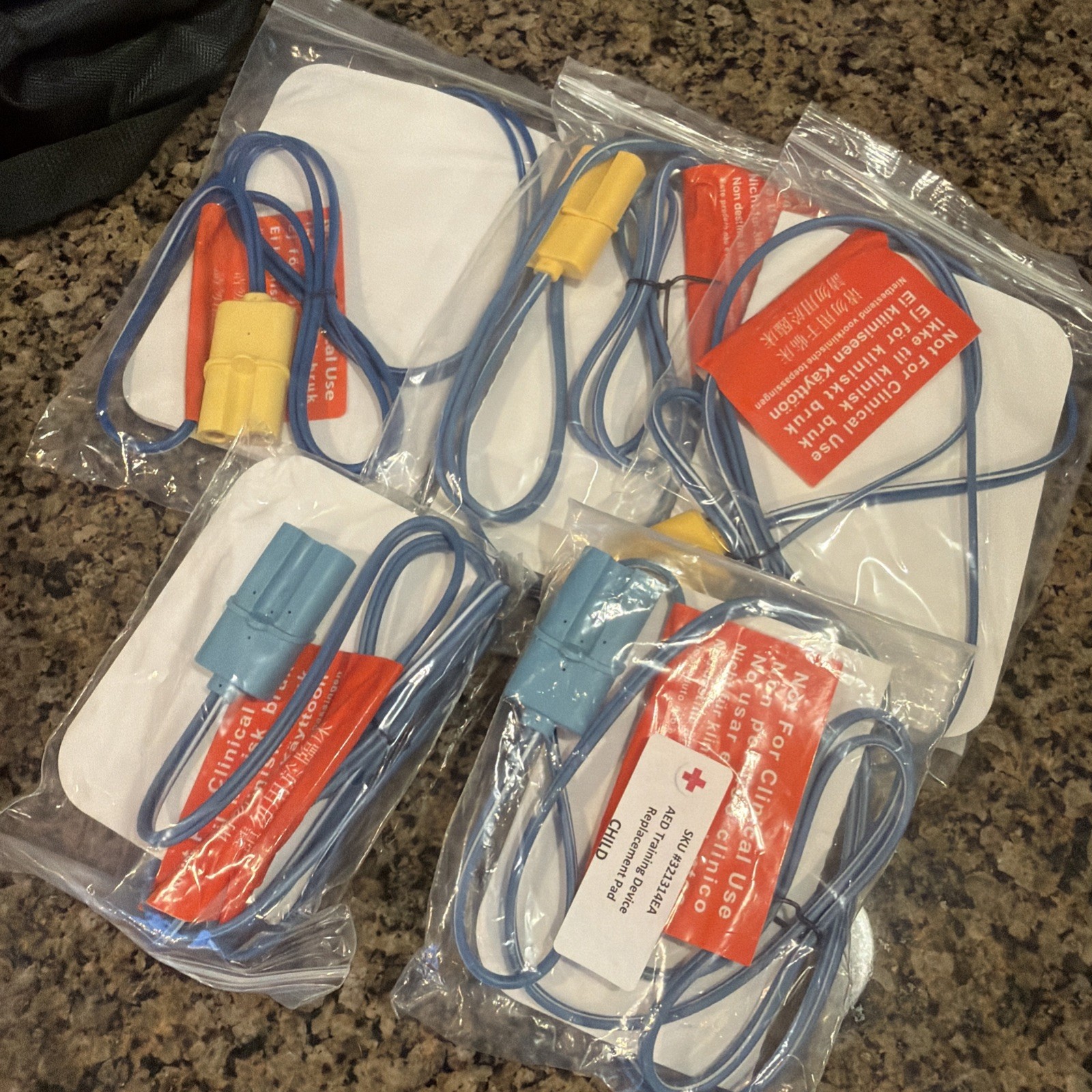 American Red Cross AED Trainer Training Practice Device English & Spanish WORKS