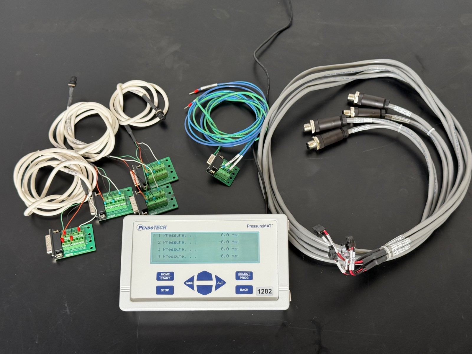 PendoTECH PressureMAT PMAT4A Plus Monitor w/4 x Input, 4 x Output & Aux Cables
