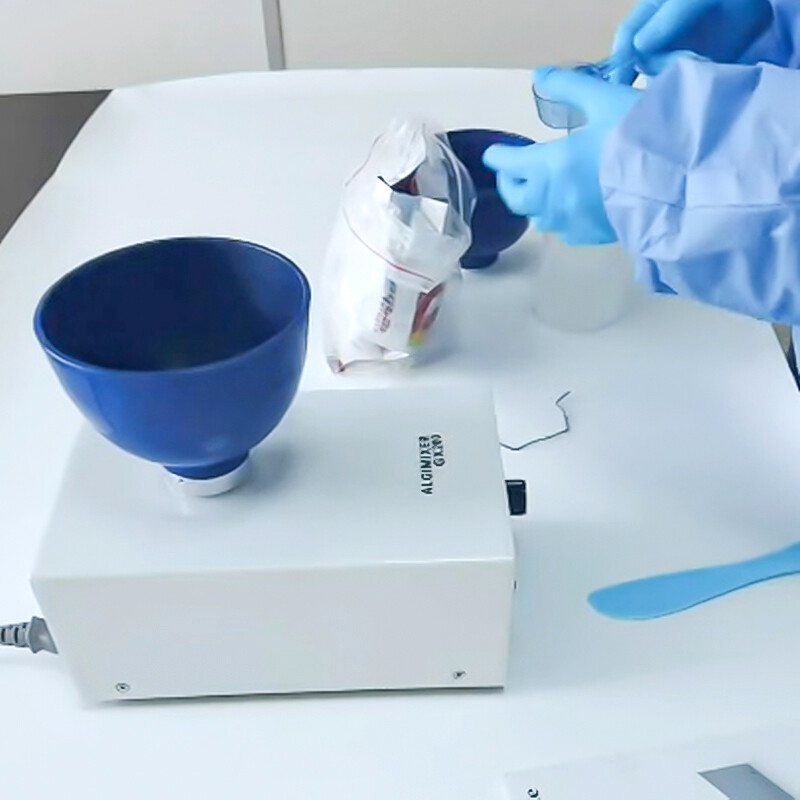 Knob Control Alginate Impression Mixer Multifunctional Dental Mixing Machine