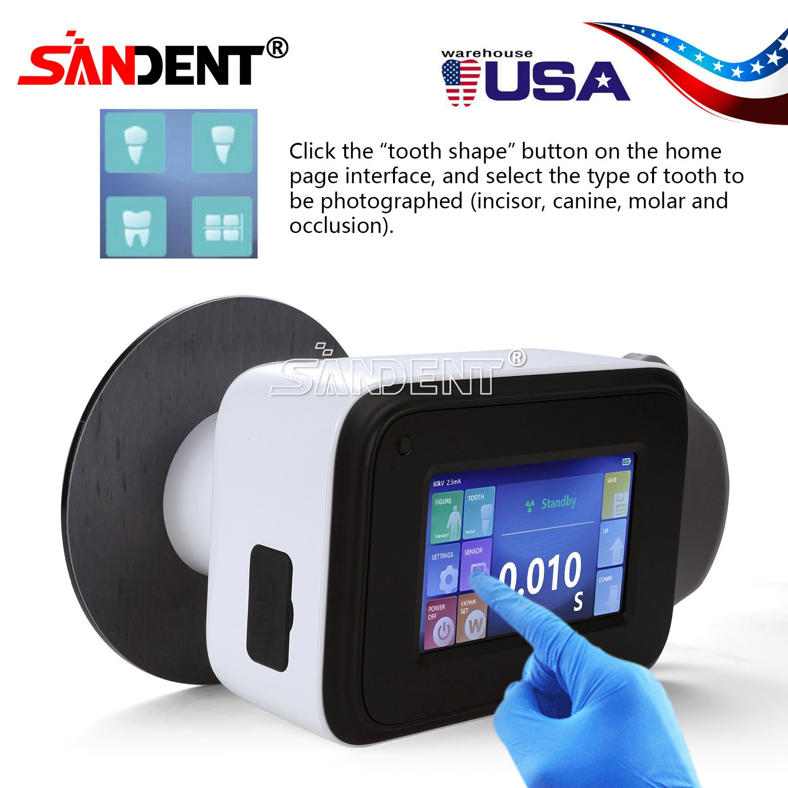 Fit EMS Cavitron Dental Ultrasonic Piezo Scaler LED Handpiece 2*Bottles Tips USA