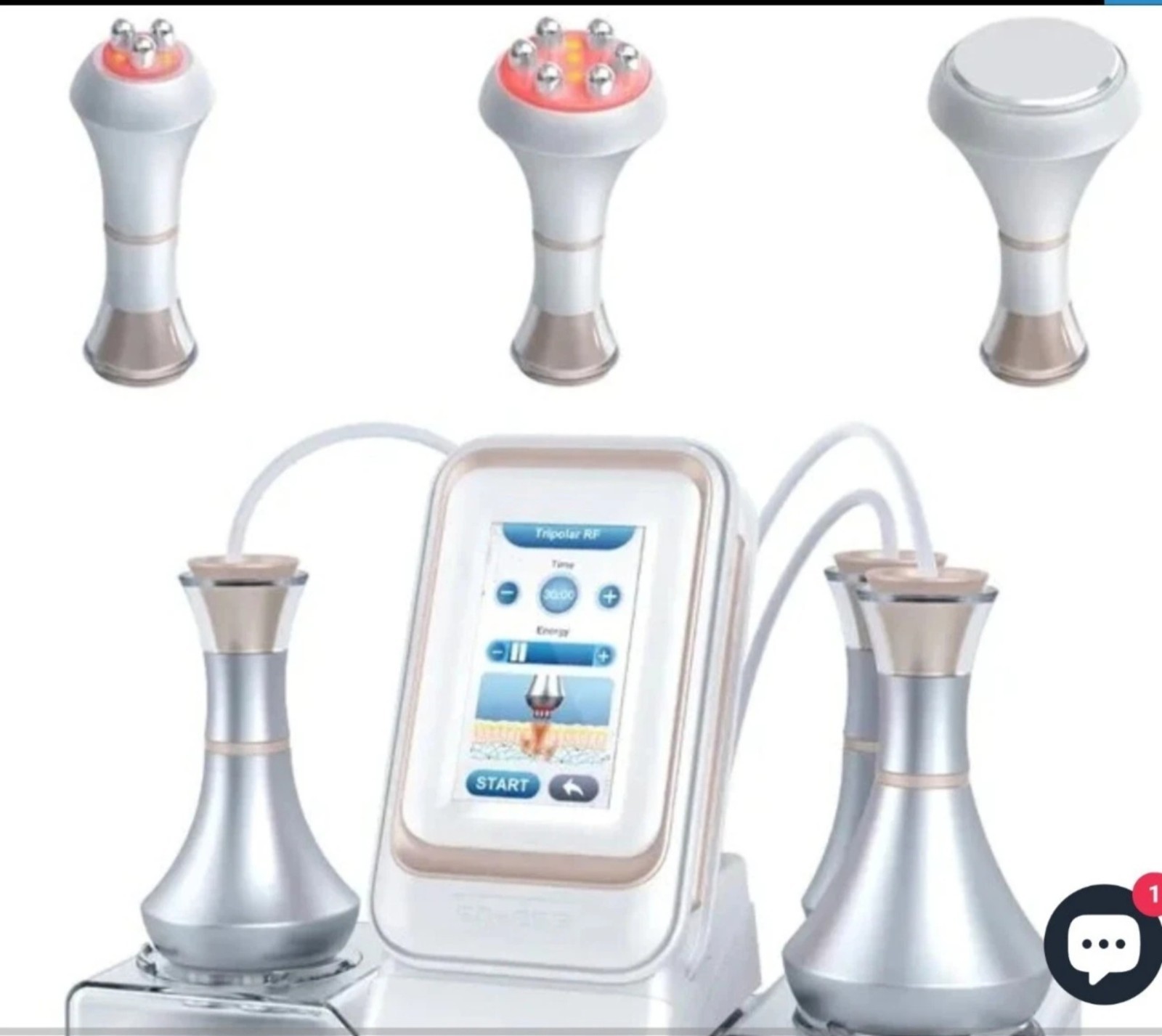 5-in-1 Beauty Machine for body massage, facial skin care beauty device
