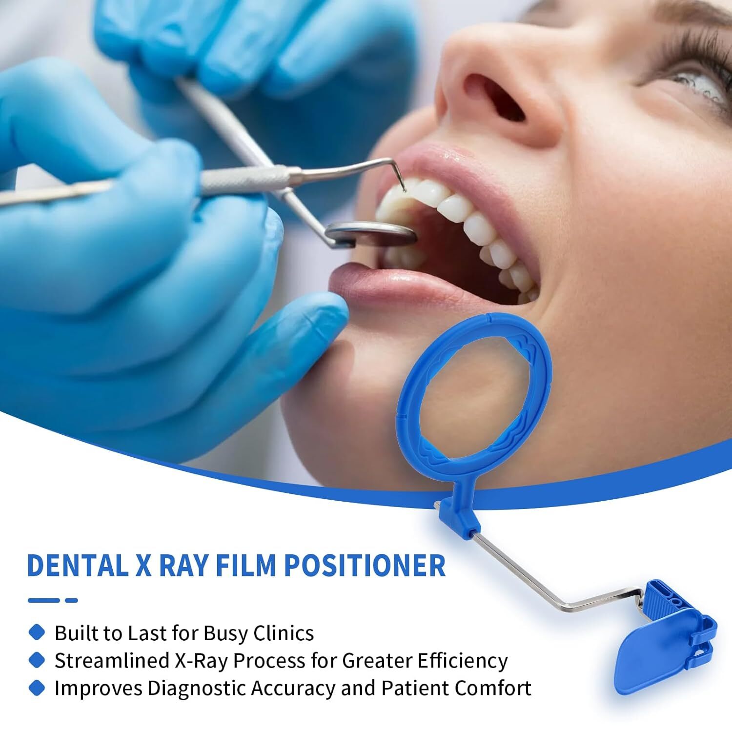 5Pcs Dental X-Ray Aiming Ring Bitewing/ Anterior/ Posterior Arm Kit US