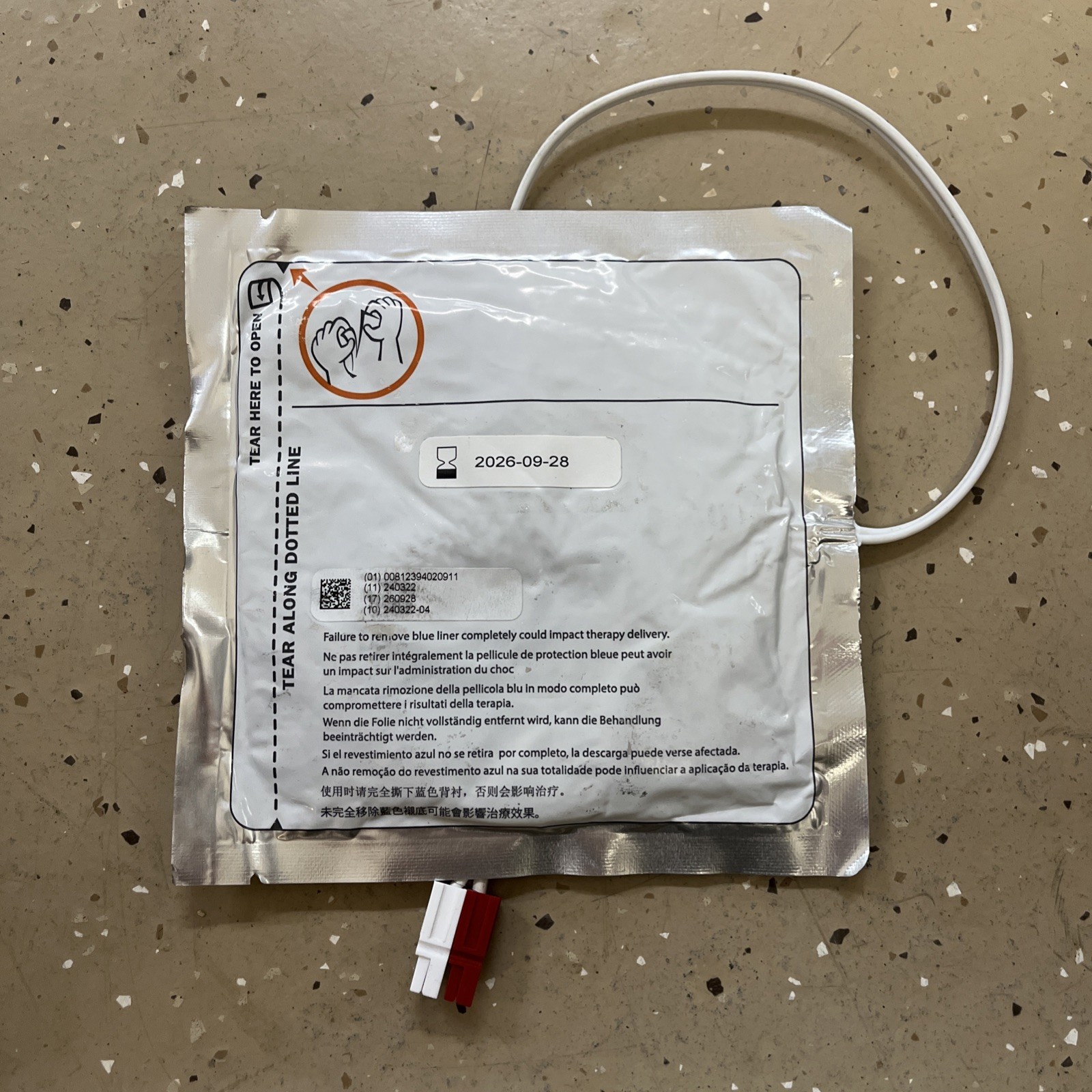 CARDIAC SCIENCE AED ELECTRODES 9131 EXP 2026-09-28
