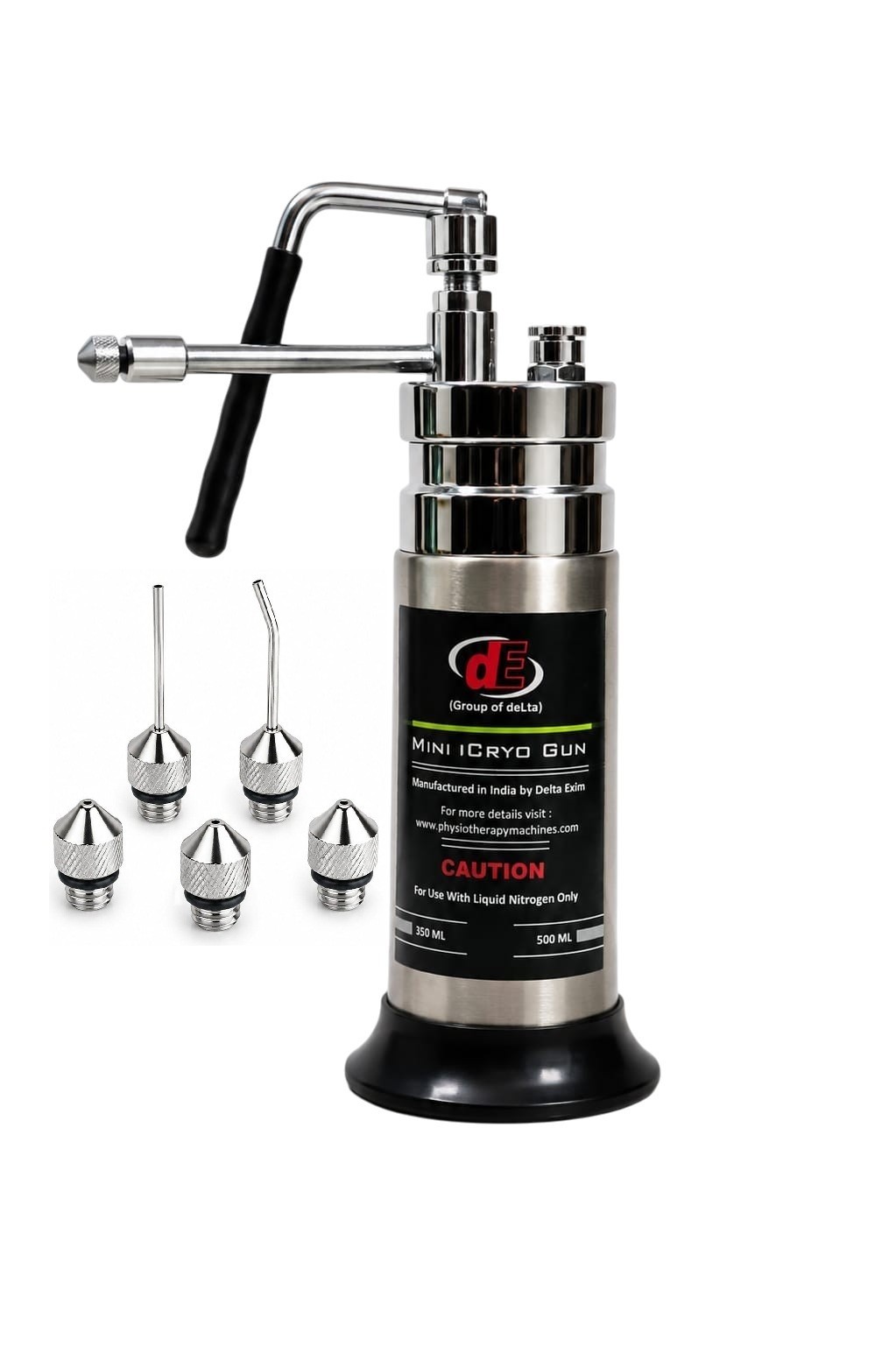 Mini Cryo Can For Dermatology 350ML LN2 Sprayer 350 ML Sprayer Cryo Surgical Sys