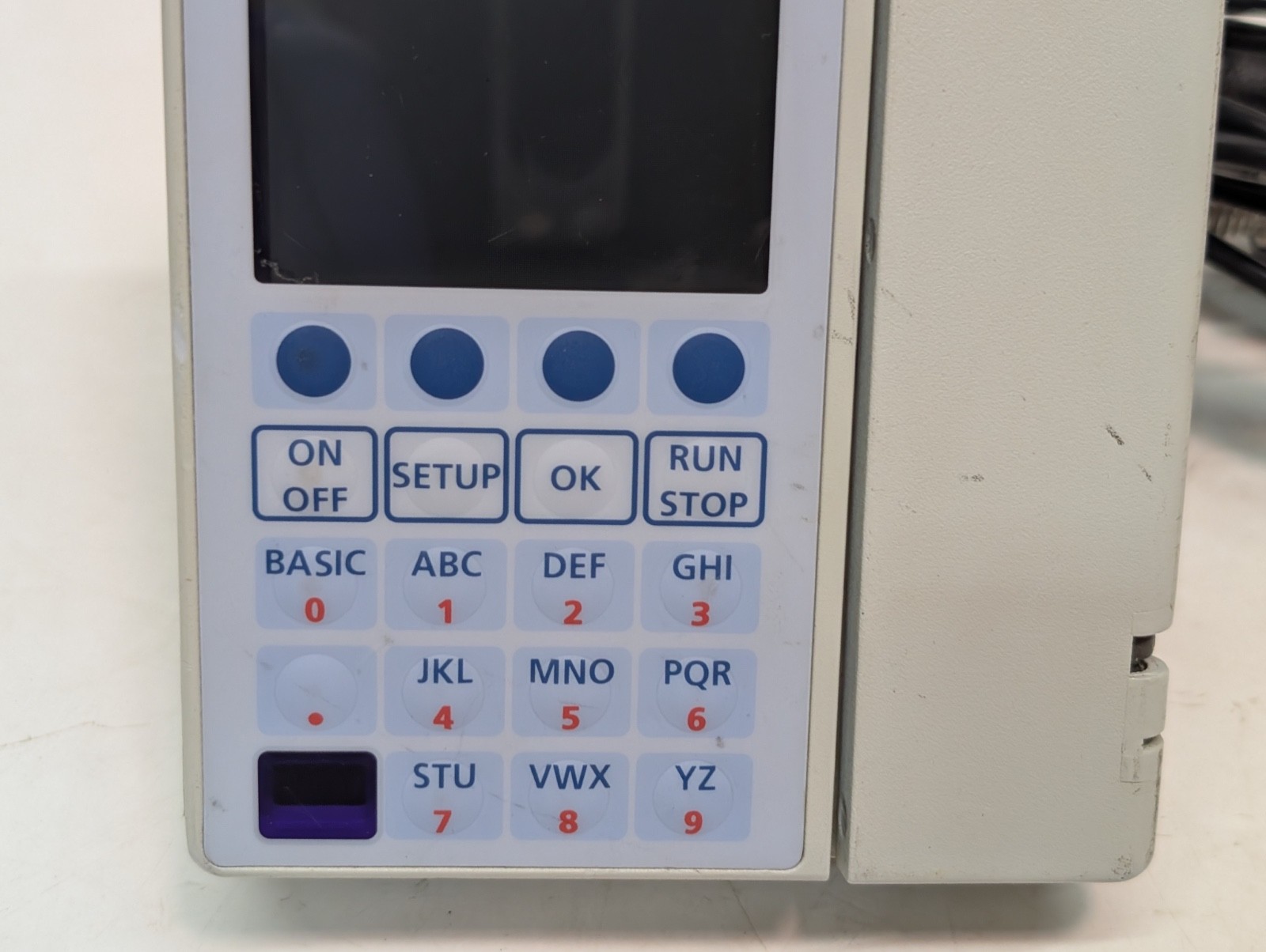 Baxter Sigma Spectrum Infusion Pump With Battery, Adapter, Mount, Single Item