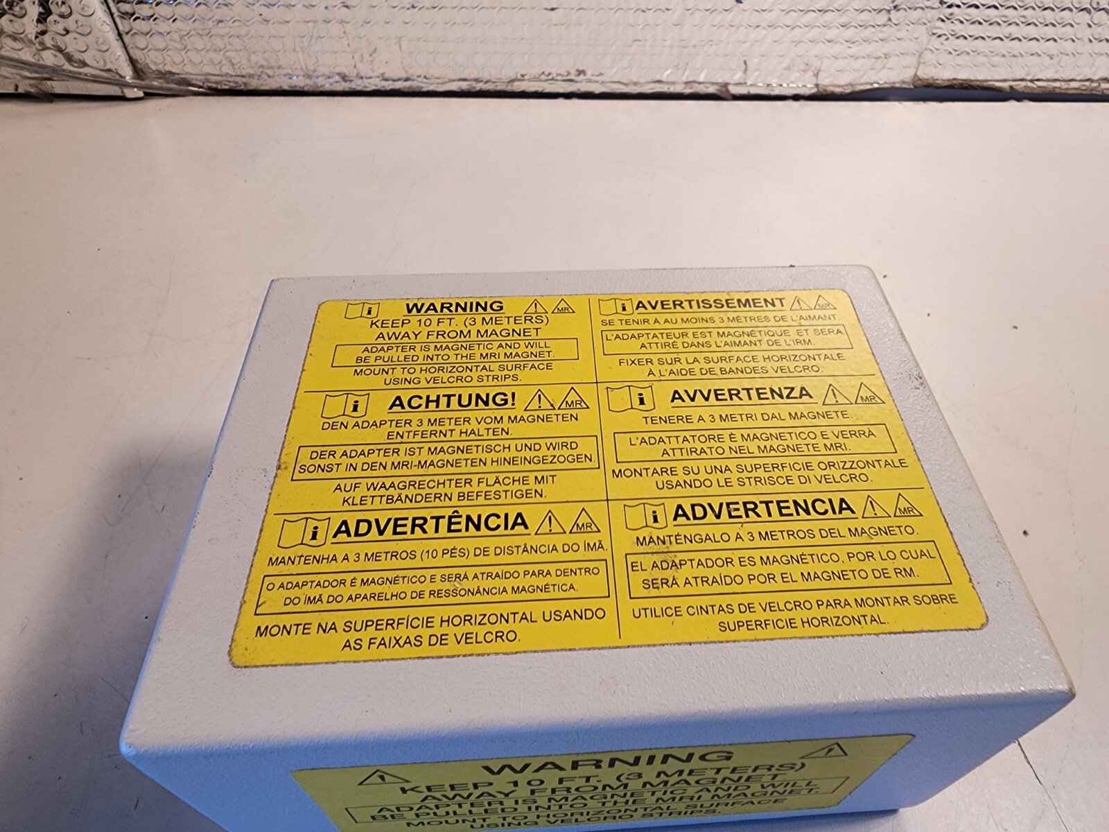INVIVO MRI AC ADAPTER AS201 2007 100-240V 50/60HZ 1.5A MADE IN USA