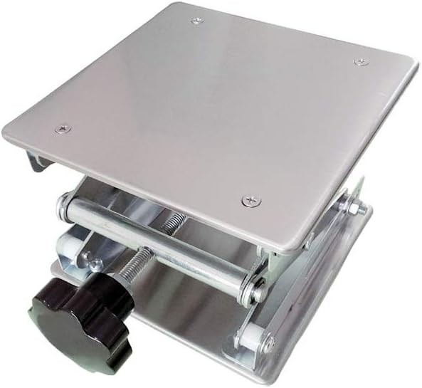 6″ x6″,Stainless Steel Lab Jack Scissor Stand Platform,Lab Lift Stand Table, …