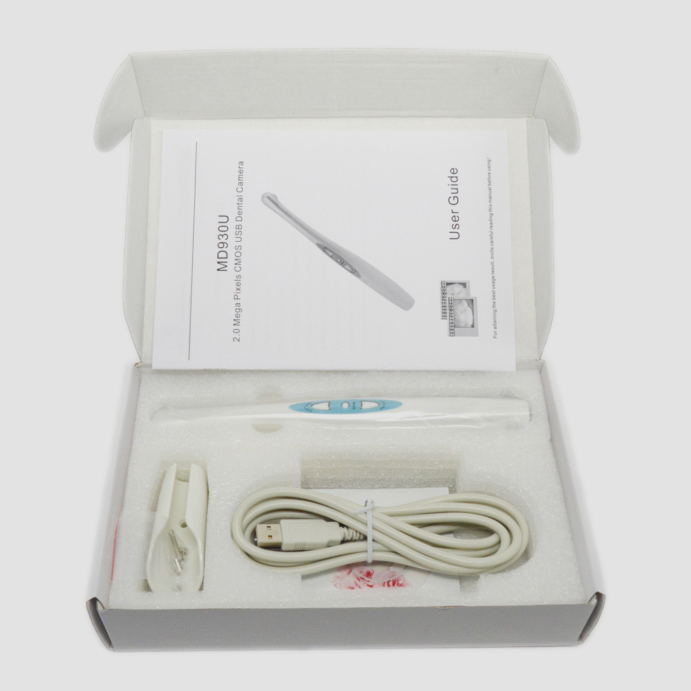 USB Type Dental Intraoral Camera 2.0 Mega Pixels 1/4 CMOS MD930U 6Pcs LED
