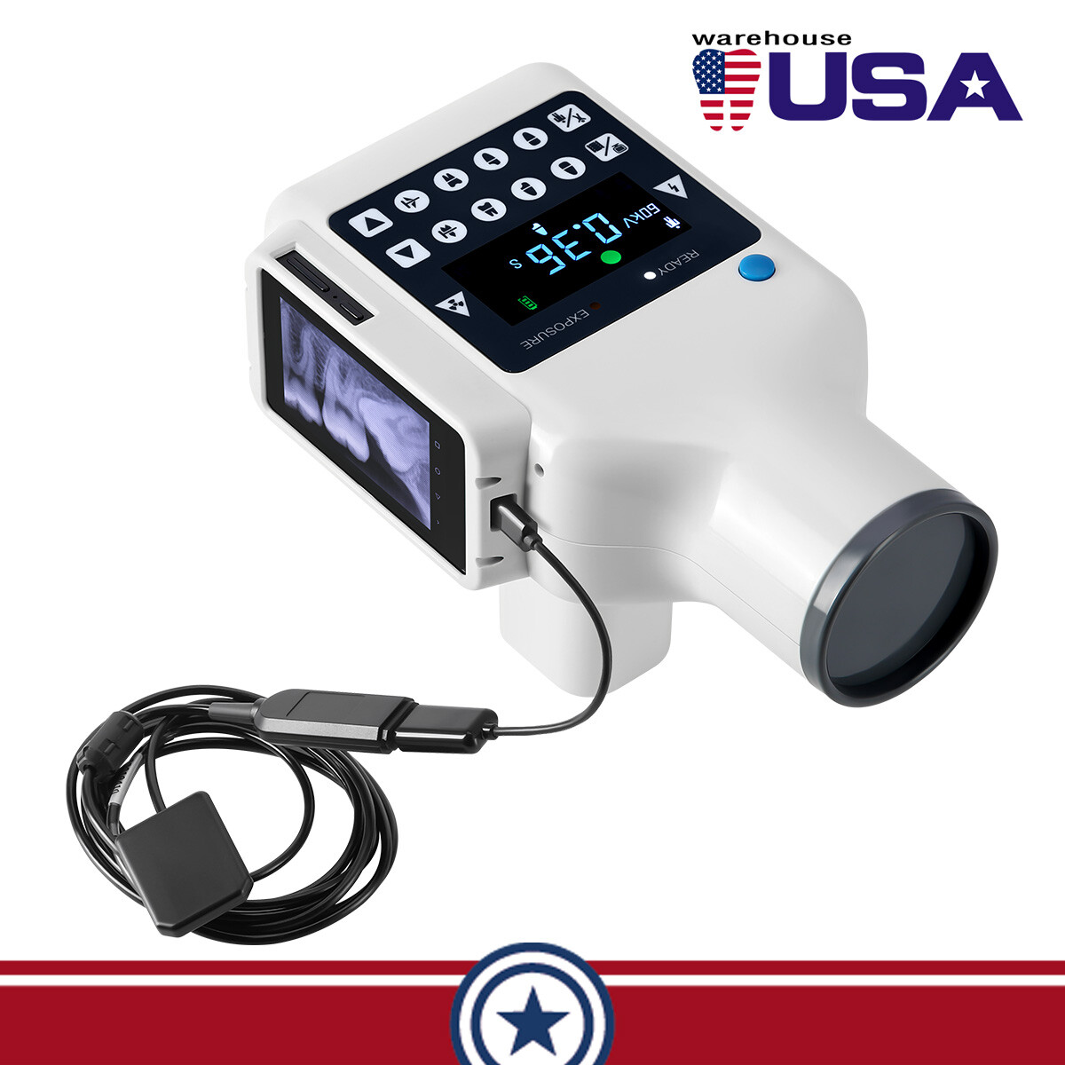 18L Dental Autoclave Steam Sterilizer/Delivery Unit Air Compressor Suction 4Hole
