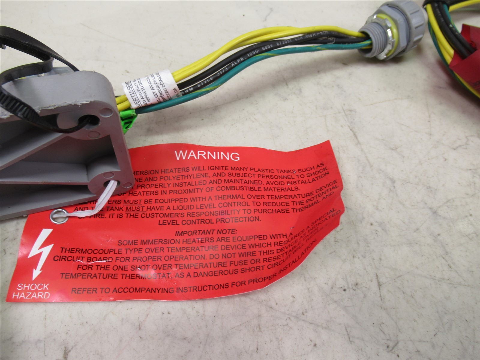 Process Technology HX1111-P1 Immersion Heater 1000W 120V PTFE Spiral Chemical