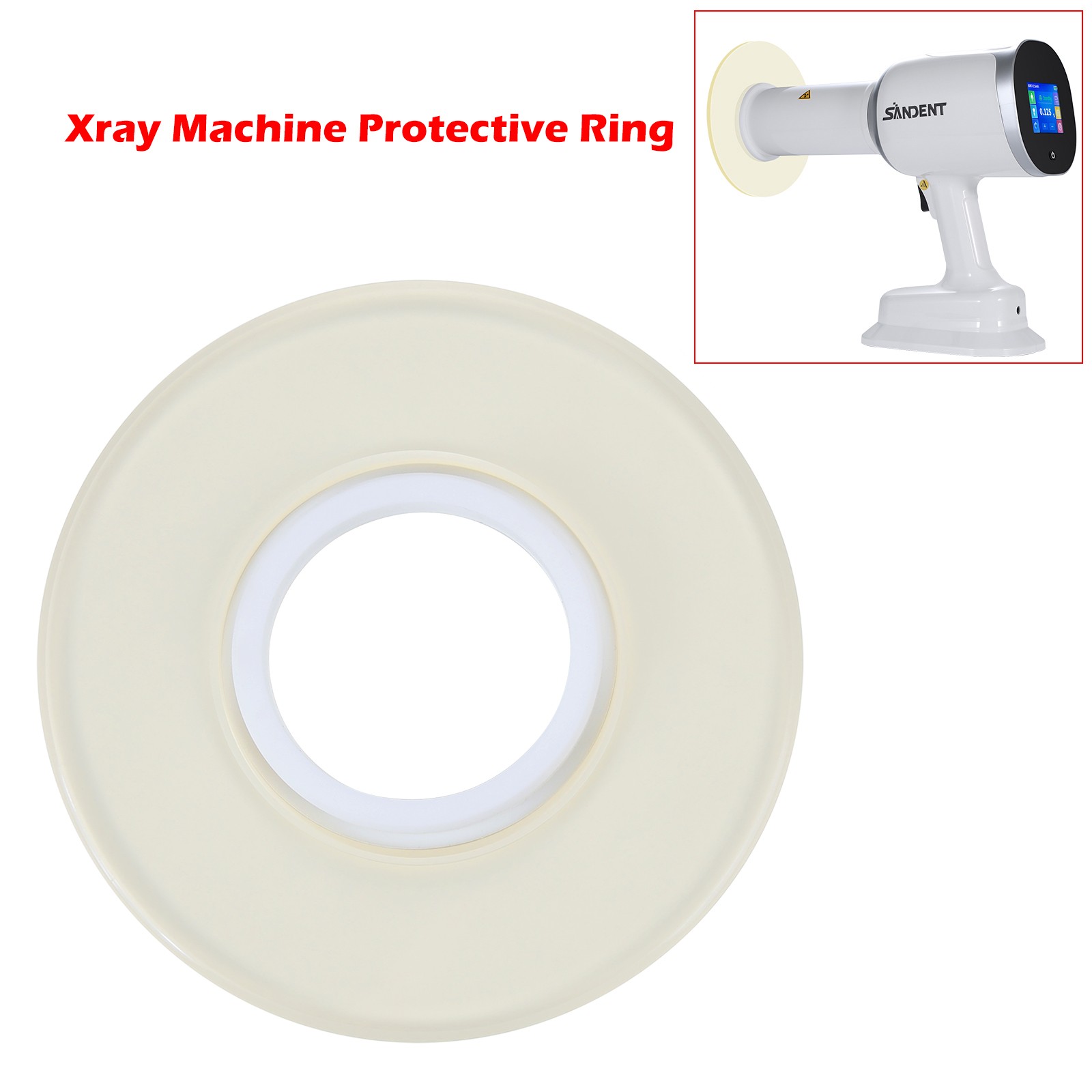 Dental Scatter Shield Ring Protective Shield for X Portable Ray Machine x2