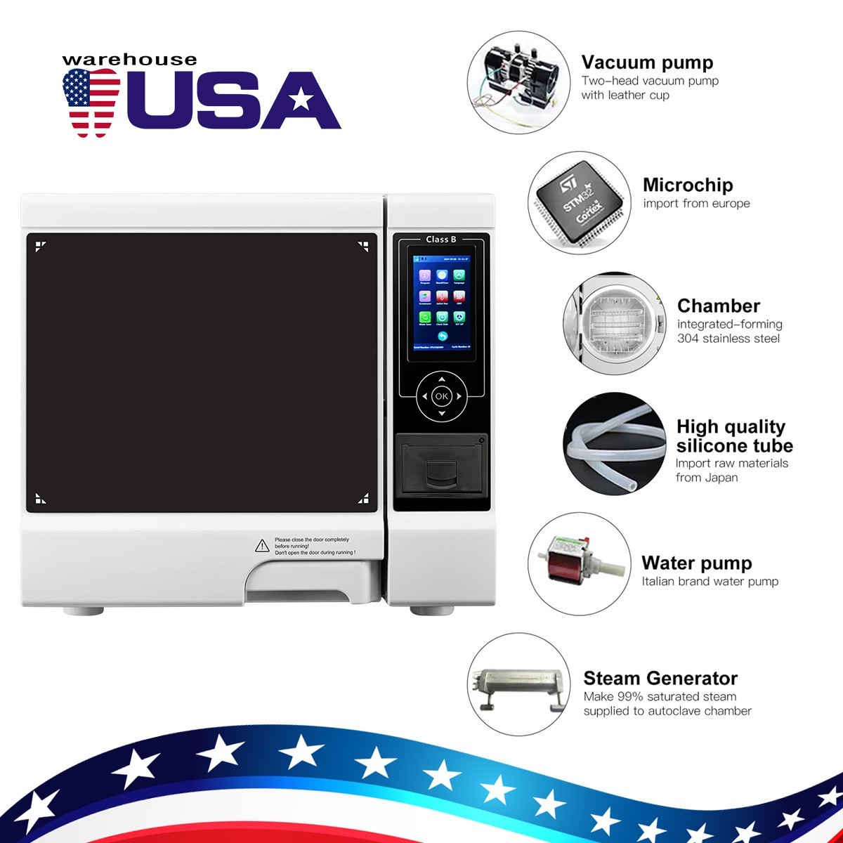 Dental Lab Marathon Electric Micromotor Polishing Unit + 35K rpm Motor Handpiece