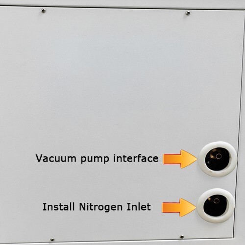 Lab 1.9 Cu Ft Digital Vacuum Drying Oven(Install Nitrogen Inlet) 1400W 110V