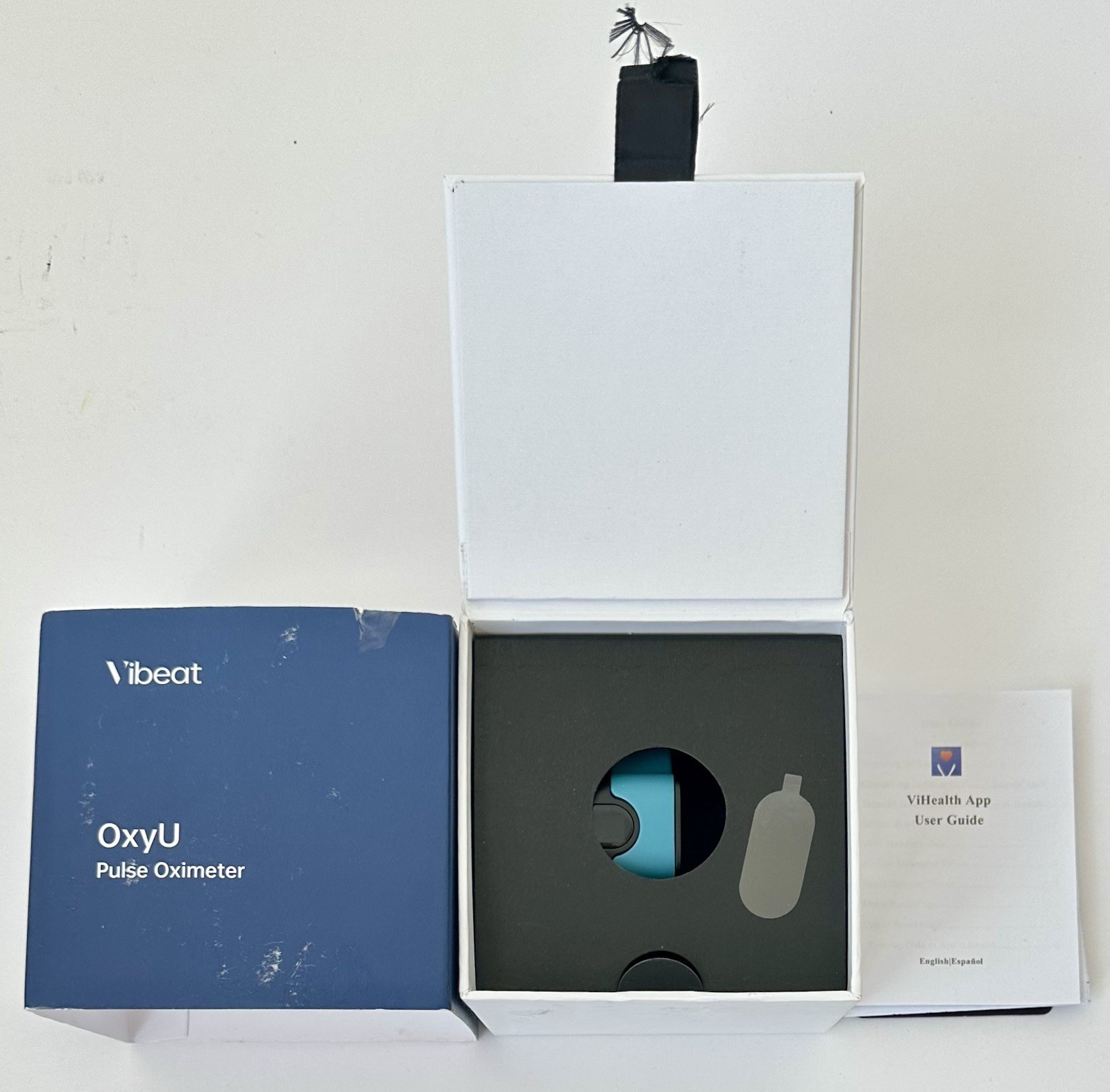Vibeat Wrist Blood Oxygen Monitor OxyU Continuous O2 & Heart Rate Tracking