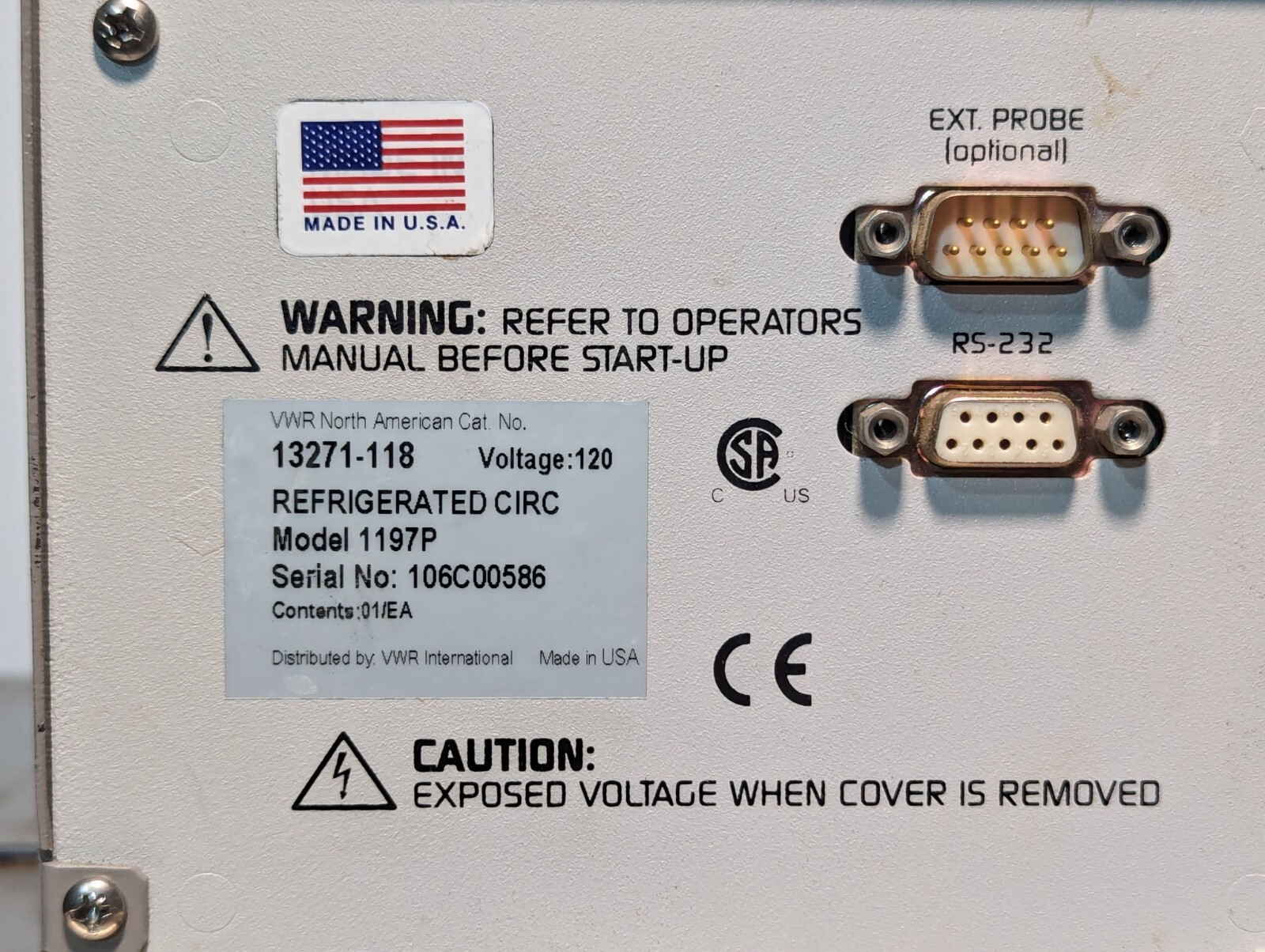 VWR Scientific 1197P Programmable Refrigerated Circulator – Free Shipping