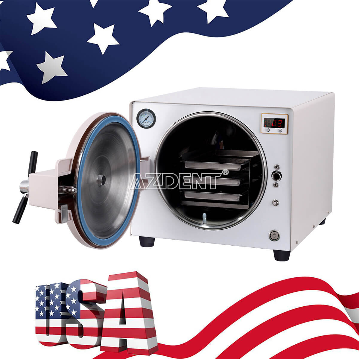 Dental Autoclave Steam Sterilizer Medical Sterilization/ Vacuum Forming Machine
