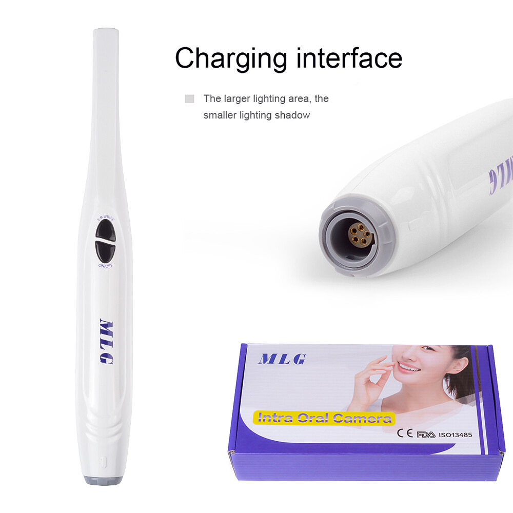 Dental Intraoral Oral Camera 1/4 COMS High level 105°view 6 LED light USB 2.0