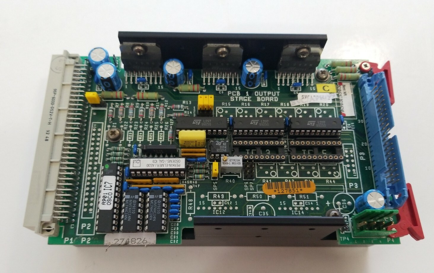 *PREOWNED* Perkin Elmer B0184247 PCB1 AS90 OUTPUT STAGE/FIAS BOARD + WARRANTY!