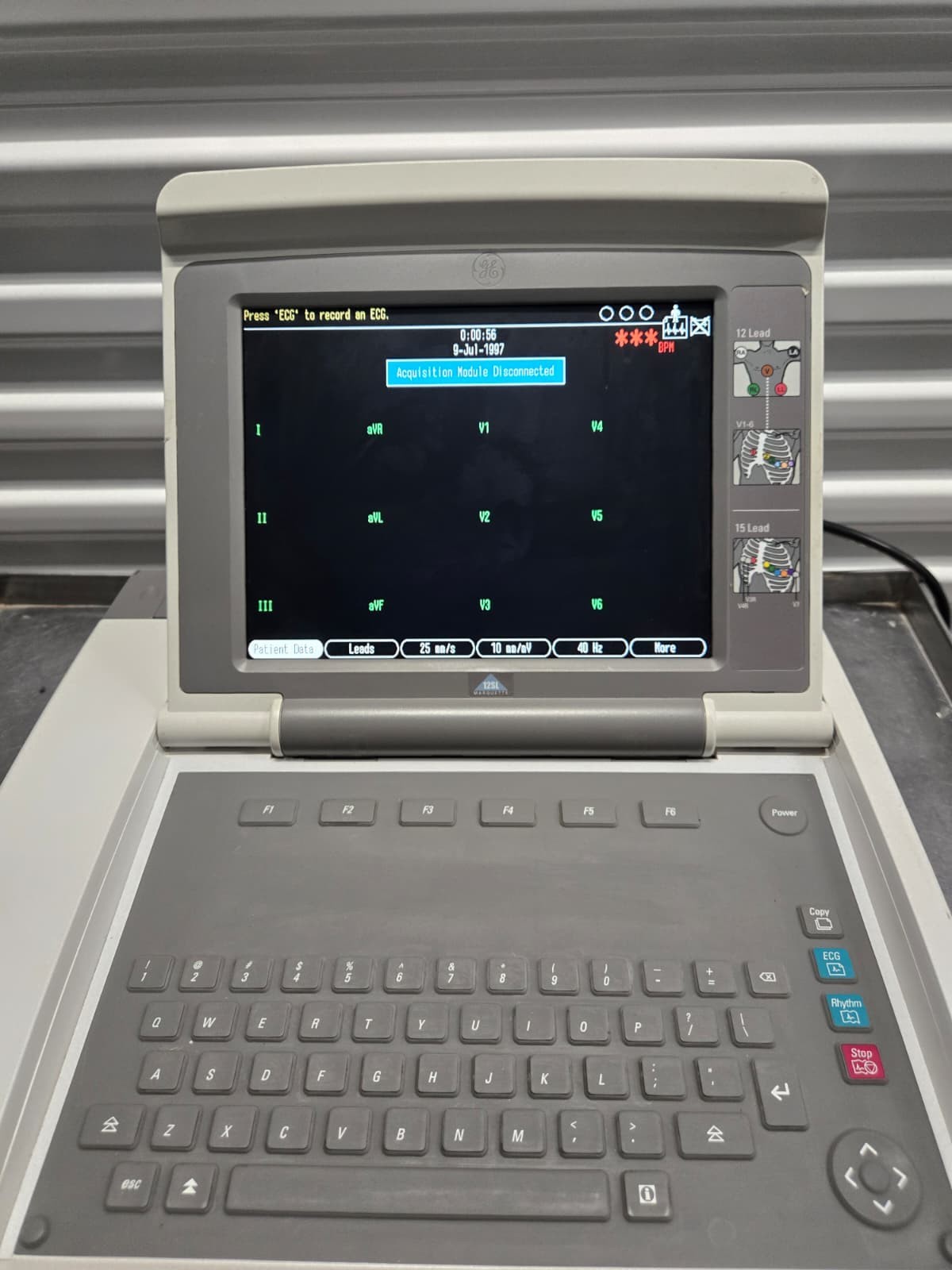 GE MAC 5500 HD RESTING ELECTROCARDIOGRAM SYSTEM ECG MACHINE *FREE SHIPPING*