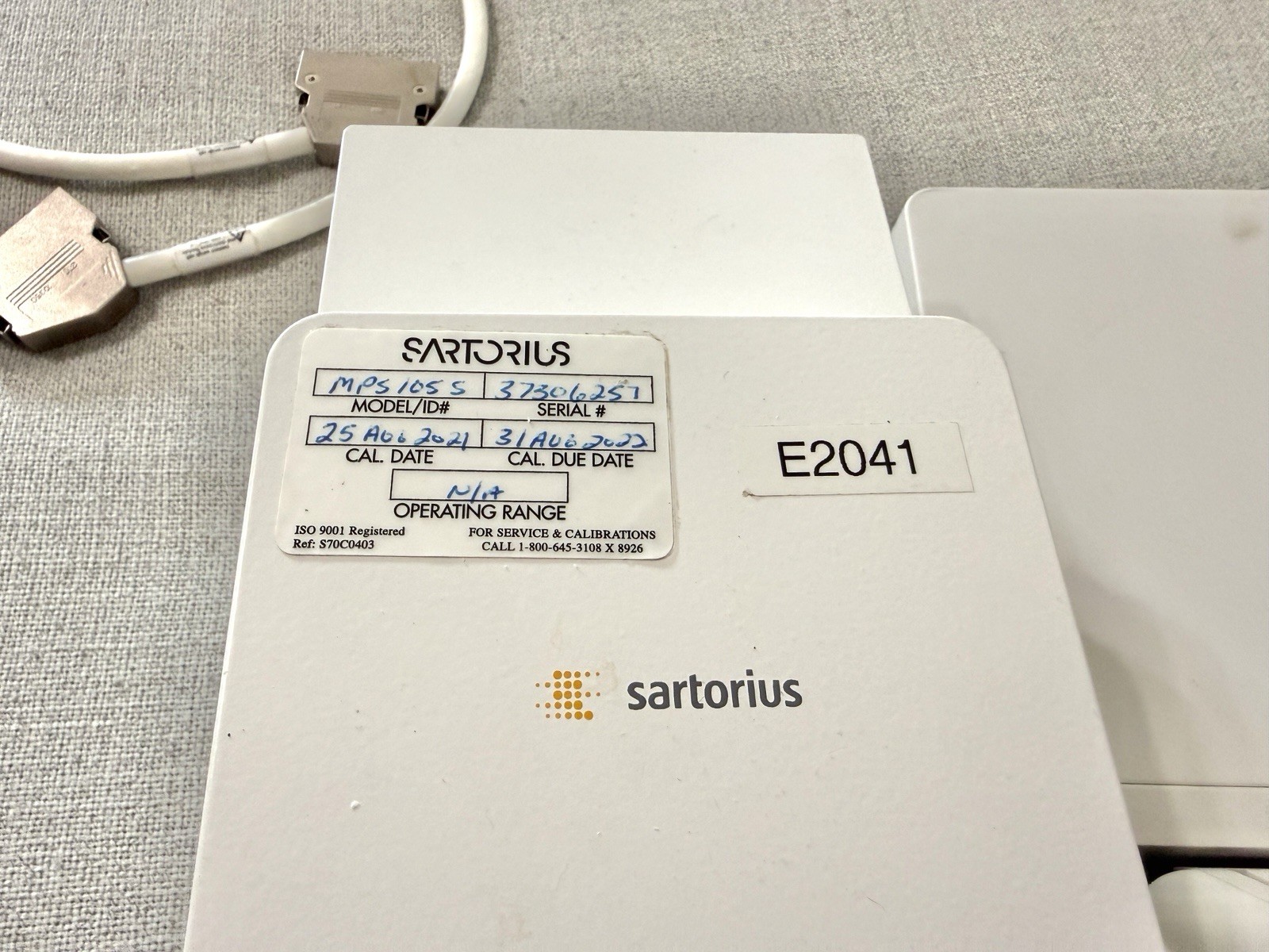 Sartorius Cubis MPS105S Read Description