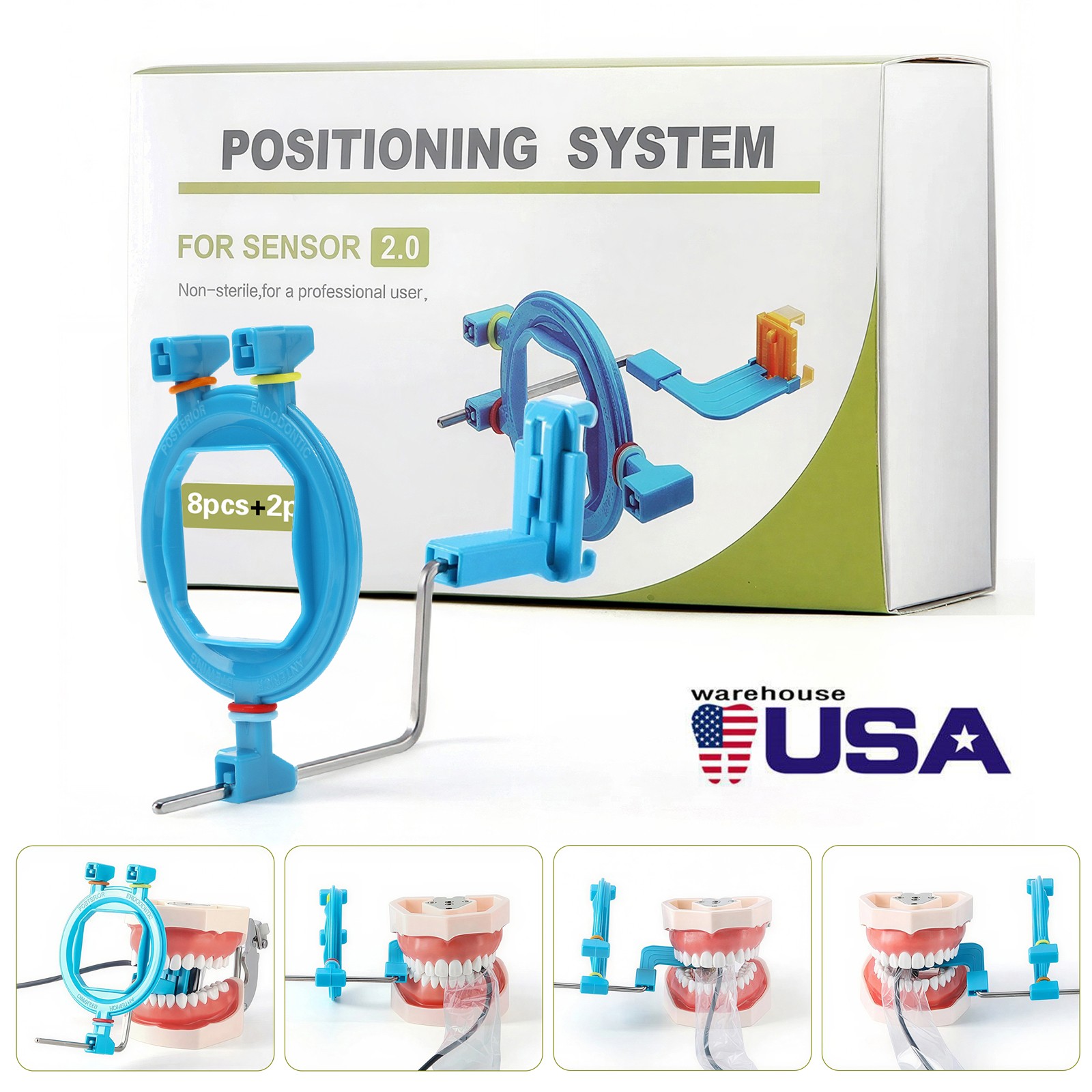 Dental X-Ray Positioner Digital Xray Sensor Holder Film Positioning System 2.0