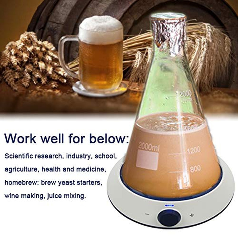 Onilab Magnetic Stirrer with 4PCS Stir Bars，Magnetic Mixer with Stirring Capacit