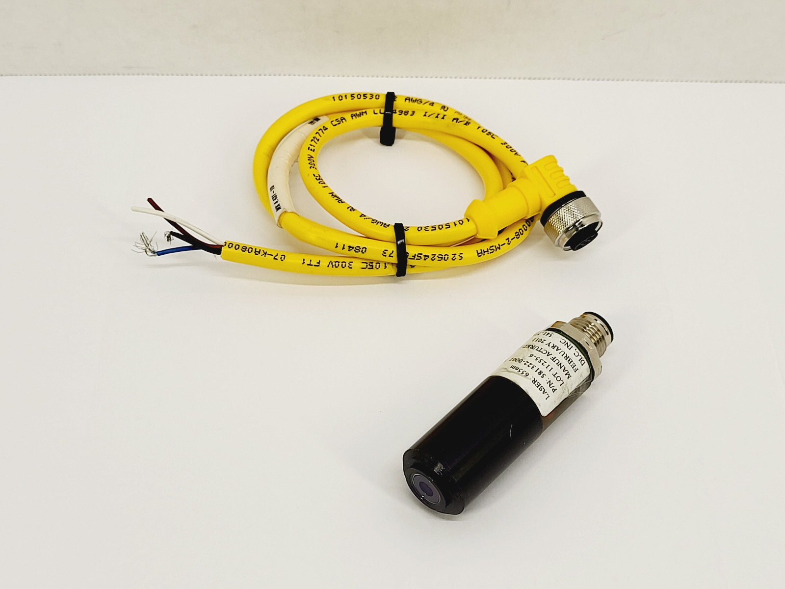 Diode Laser Concepts 581322-0002 Industrial Line Laser (655nm, 2.7mW, 5VDC)