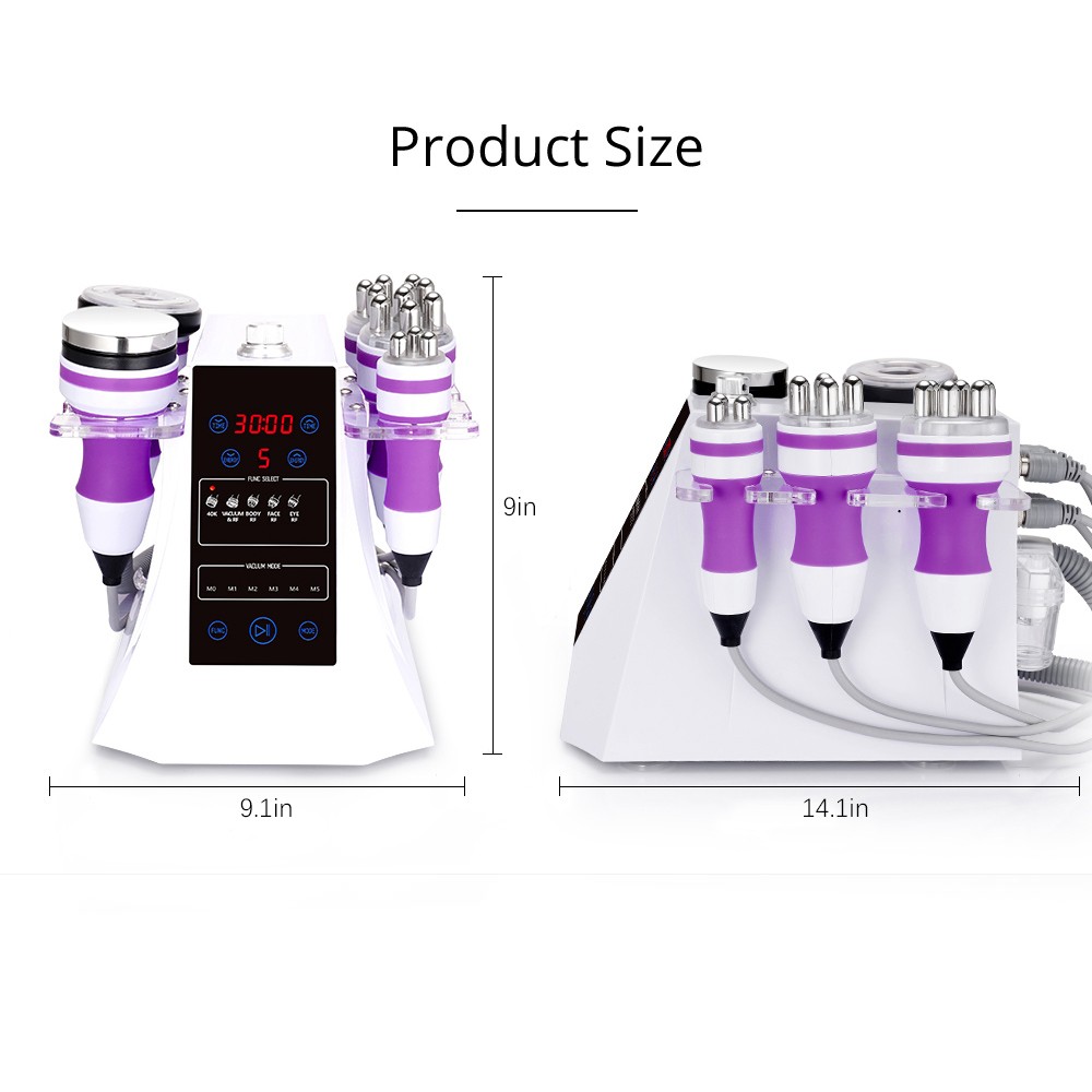 UNOISETION 5 in 1 Beauty Machine for Small Beauty Salons Skin Care Body Massage