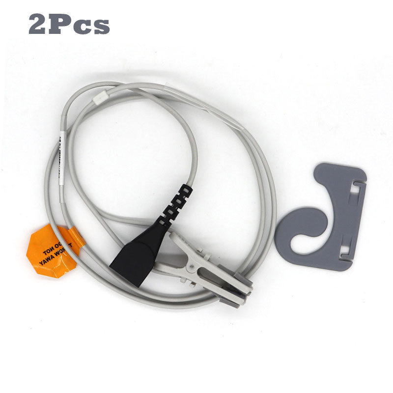2PC 7pin Plug Pulse Oximeter SpO2 Sensor For Adult/Pediatric/Neonate/Veterinary