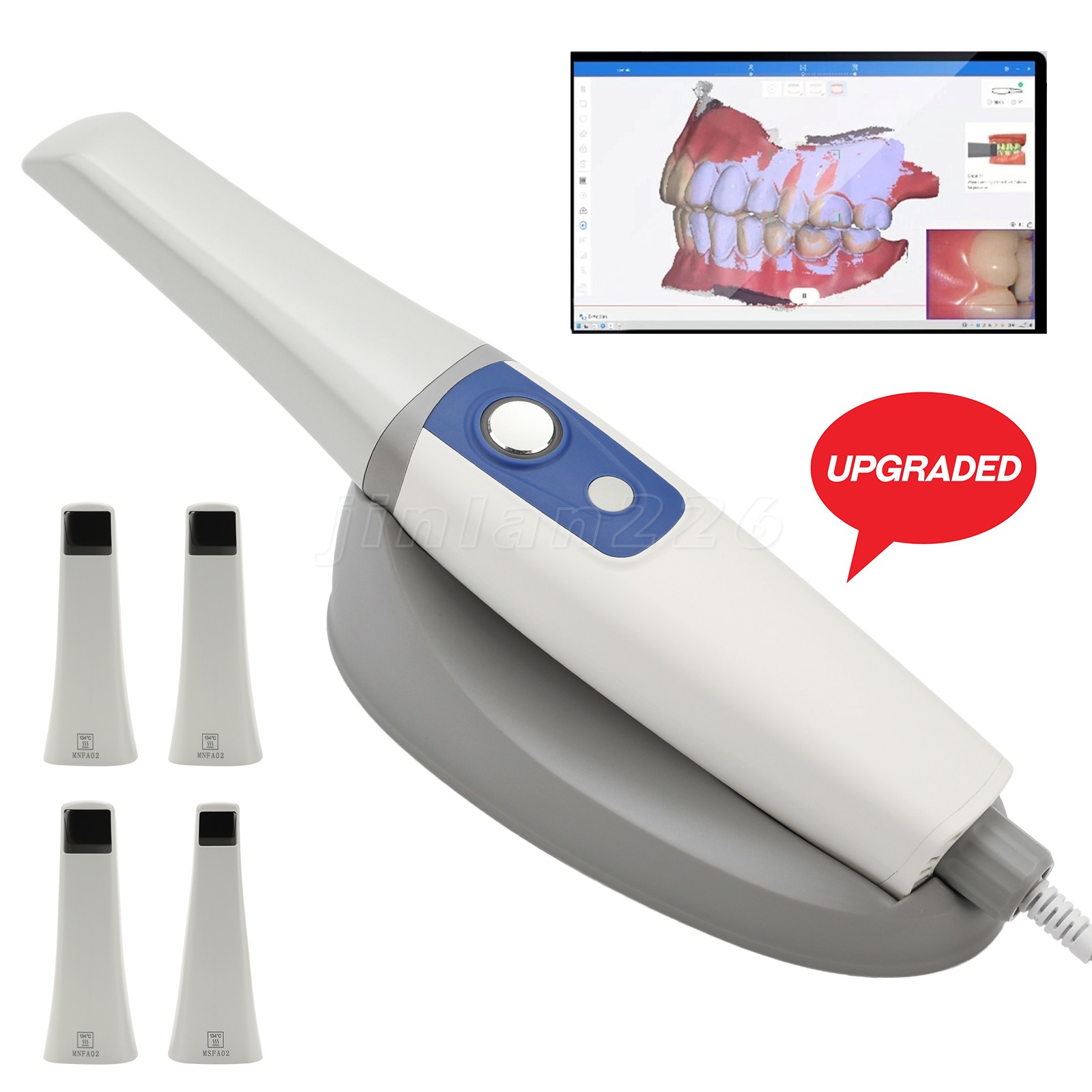 Woodpeck Style Dental X Ray Imaging System RVG Digital X-Ray Sensor Size 1.5