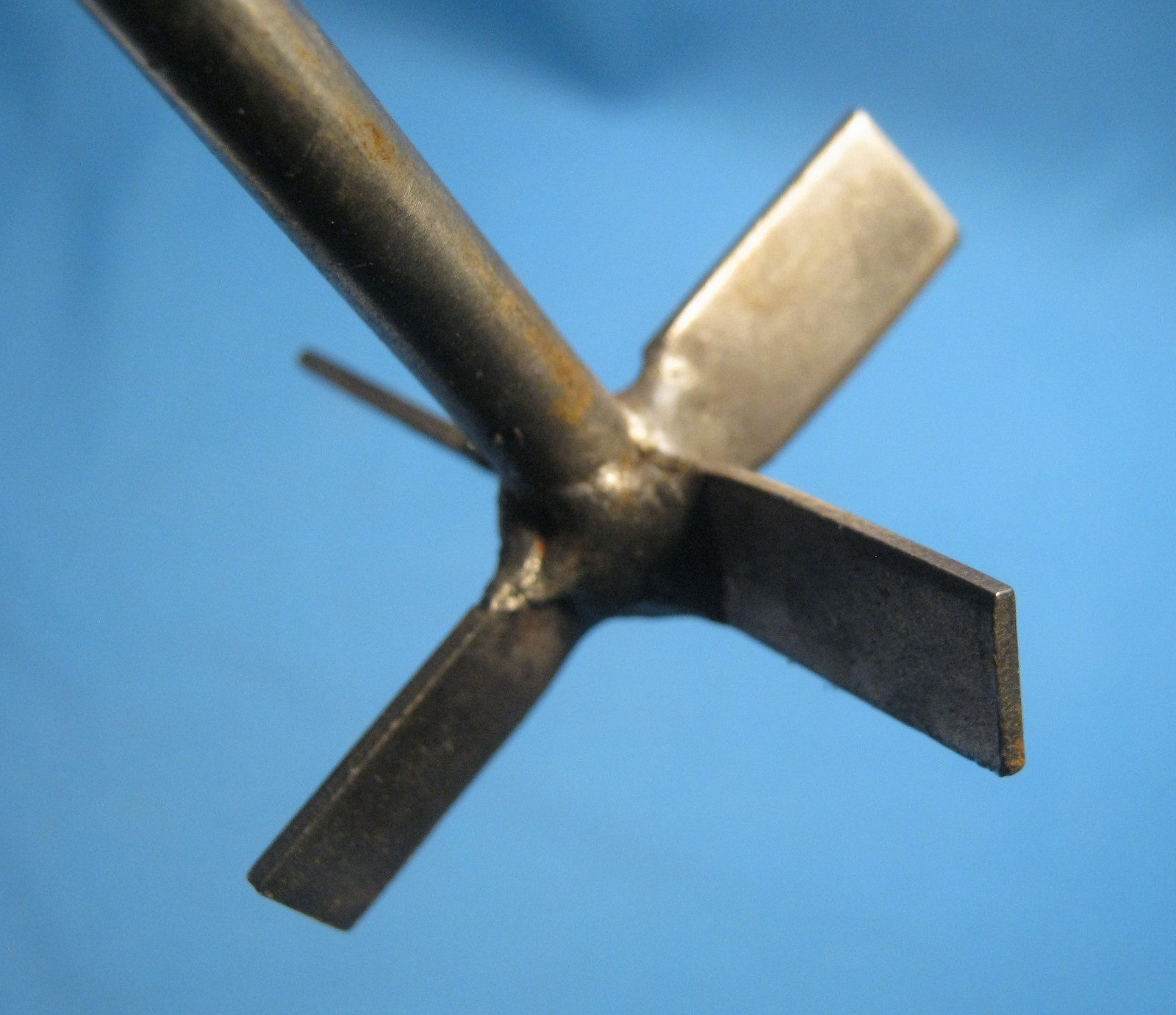 STAINLESS STEEL STIRRER SHAFT 4-BLADE 300 X 6.3 MM FREE SHIPPING 8