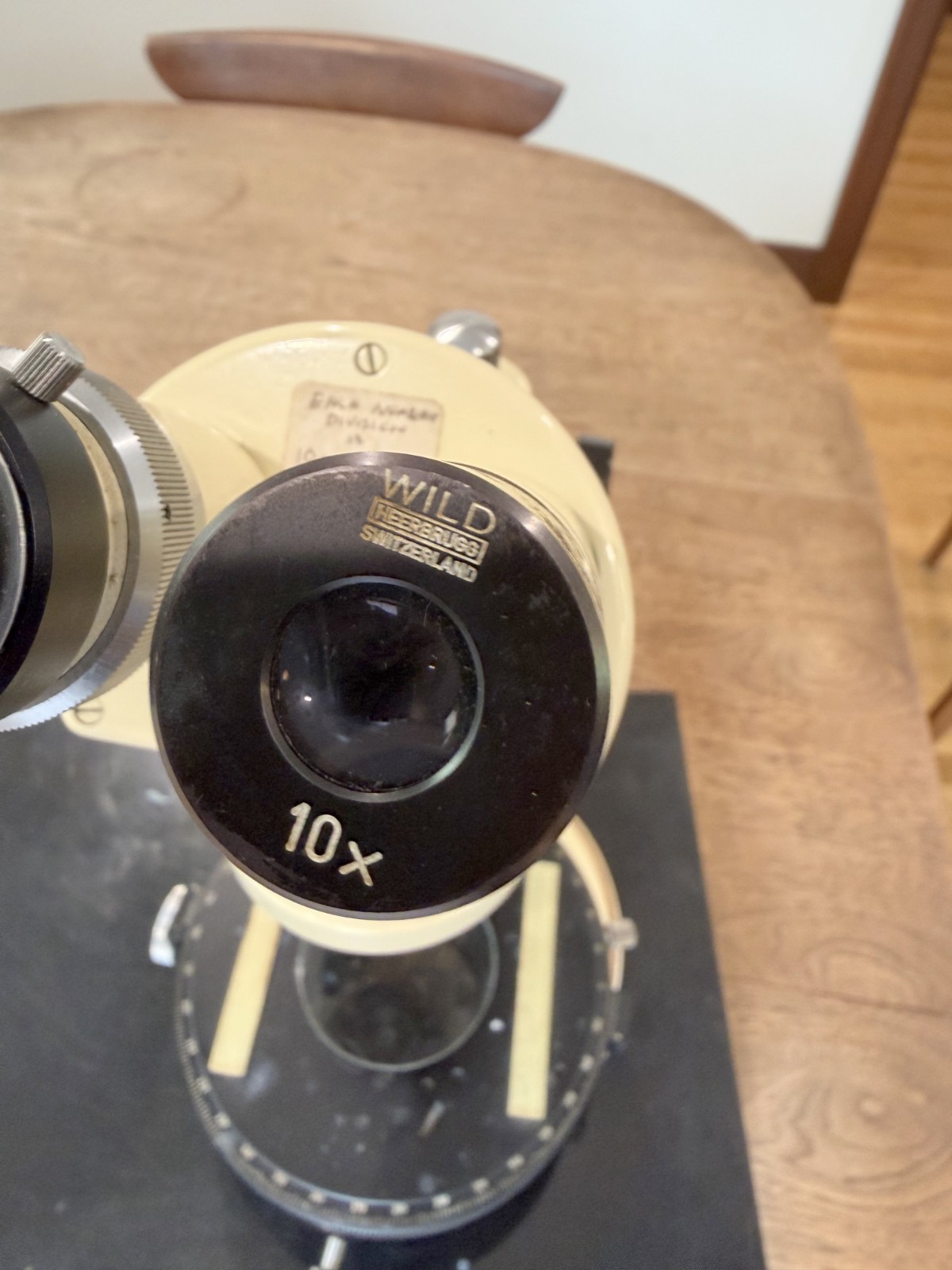 Wild Heerbrugg M5 Stereo Microscope w/ 360° Rotating Measurement Stage UW