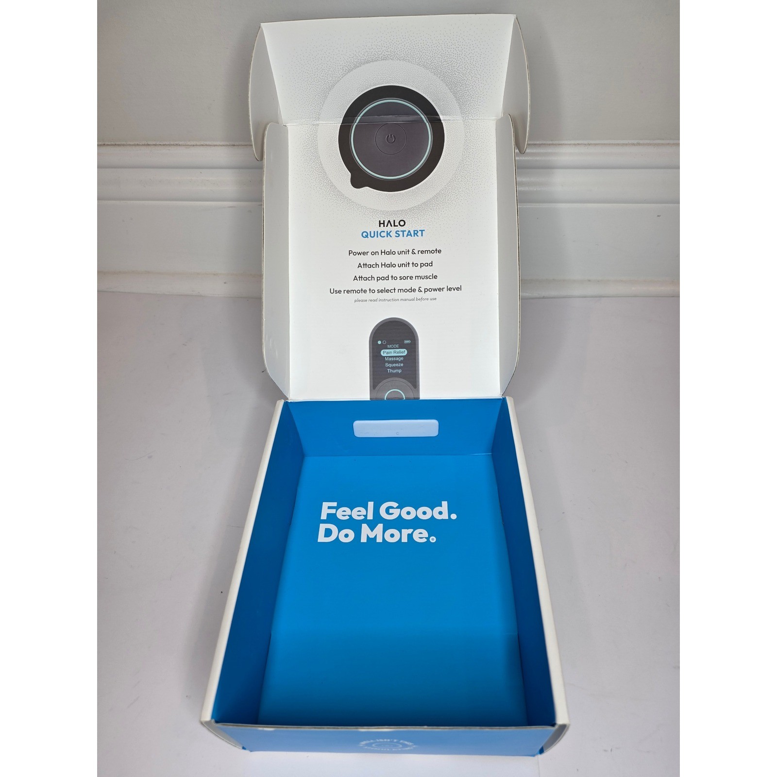 Chirp HALO Wireless Muscle & Nerve Stimulator TENS Unit FDA Cleared Single Black
