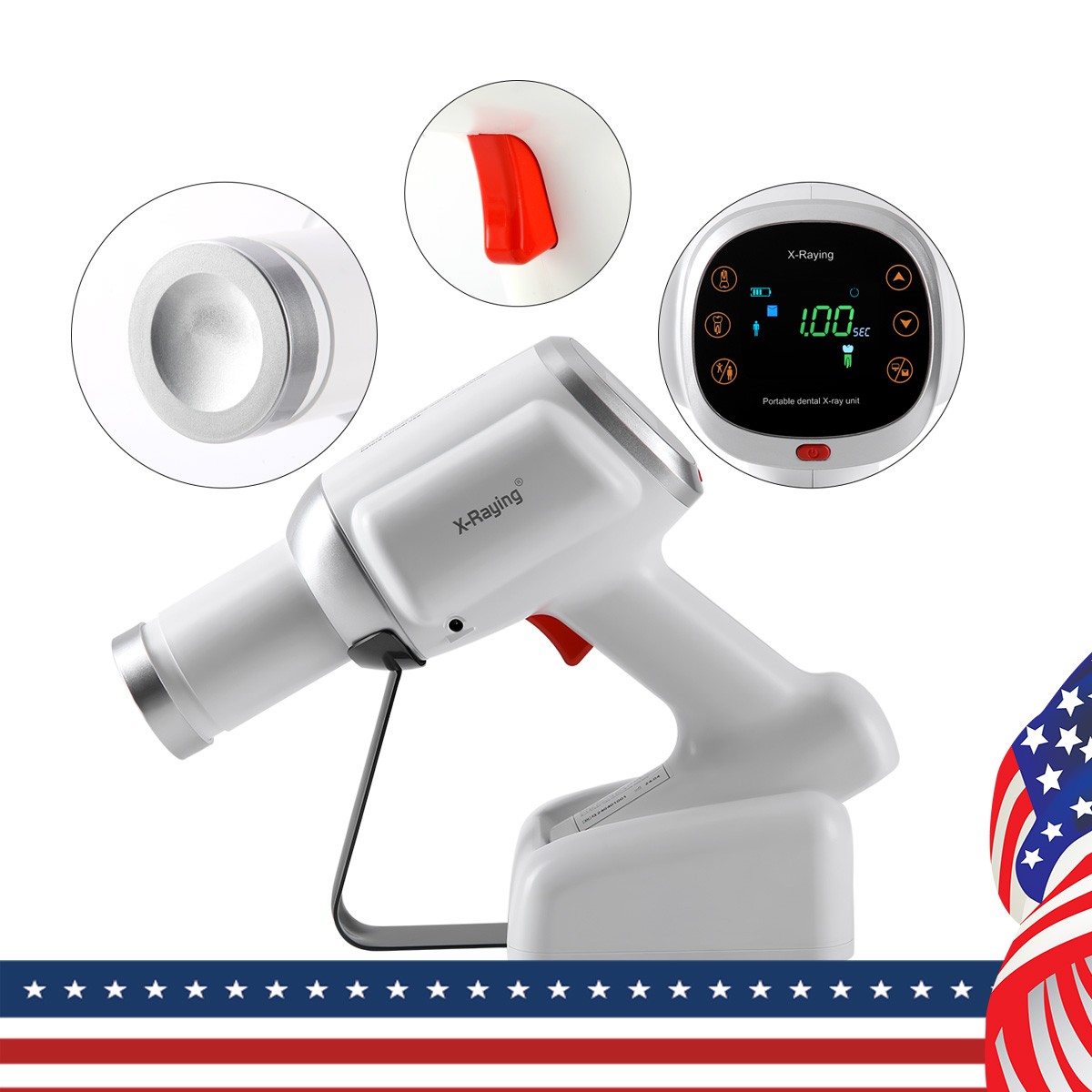 Dental Mobile Unit Portable Ray Digital Machine no Shield