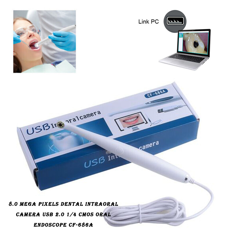 Dental Camera Intraoral Focus Digital USB Imaging Intra Oral 6-LED Light