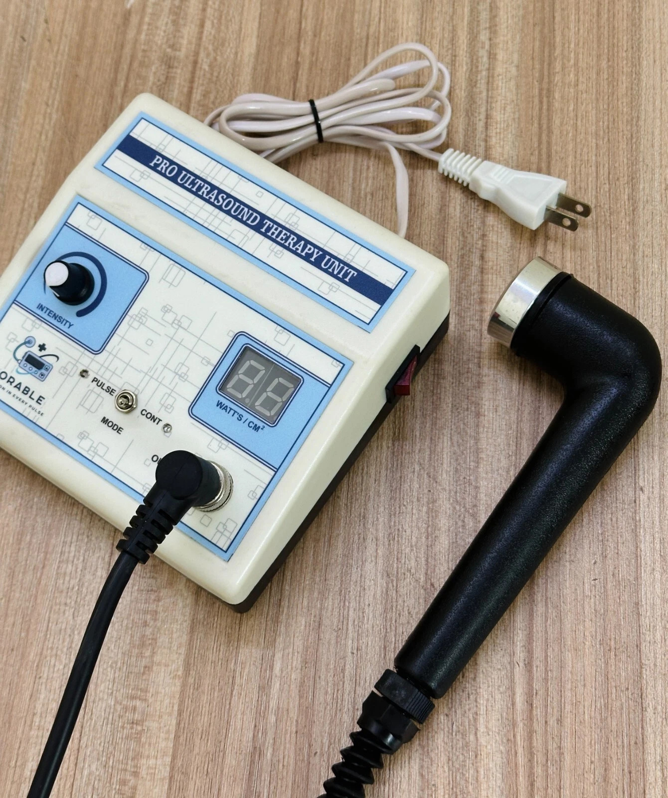 Compact & Portable Home Use Pro Ultrasound Therapy Unit 1 MHz