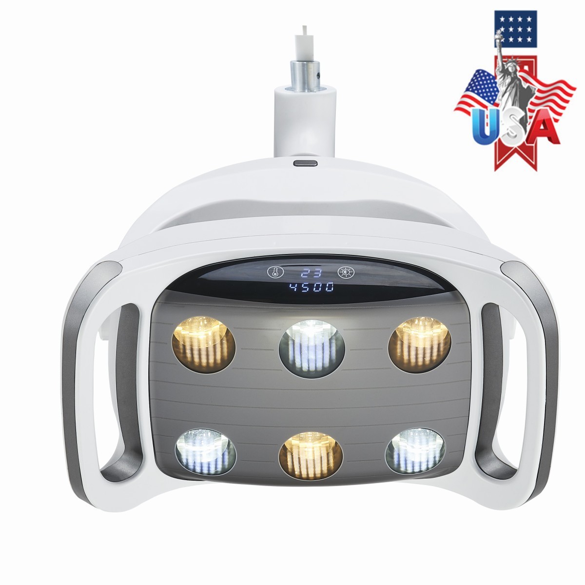 9W Dental 6LED Lamp Oral Light Lamp Induction Sensor LCD Display For Unit Chair