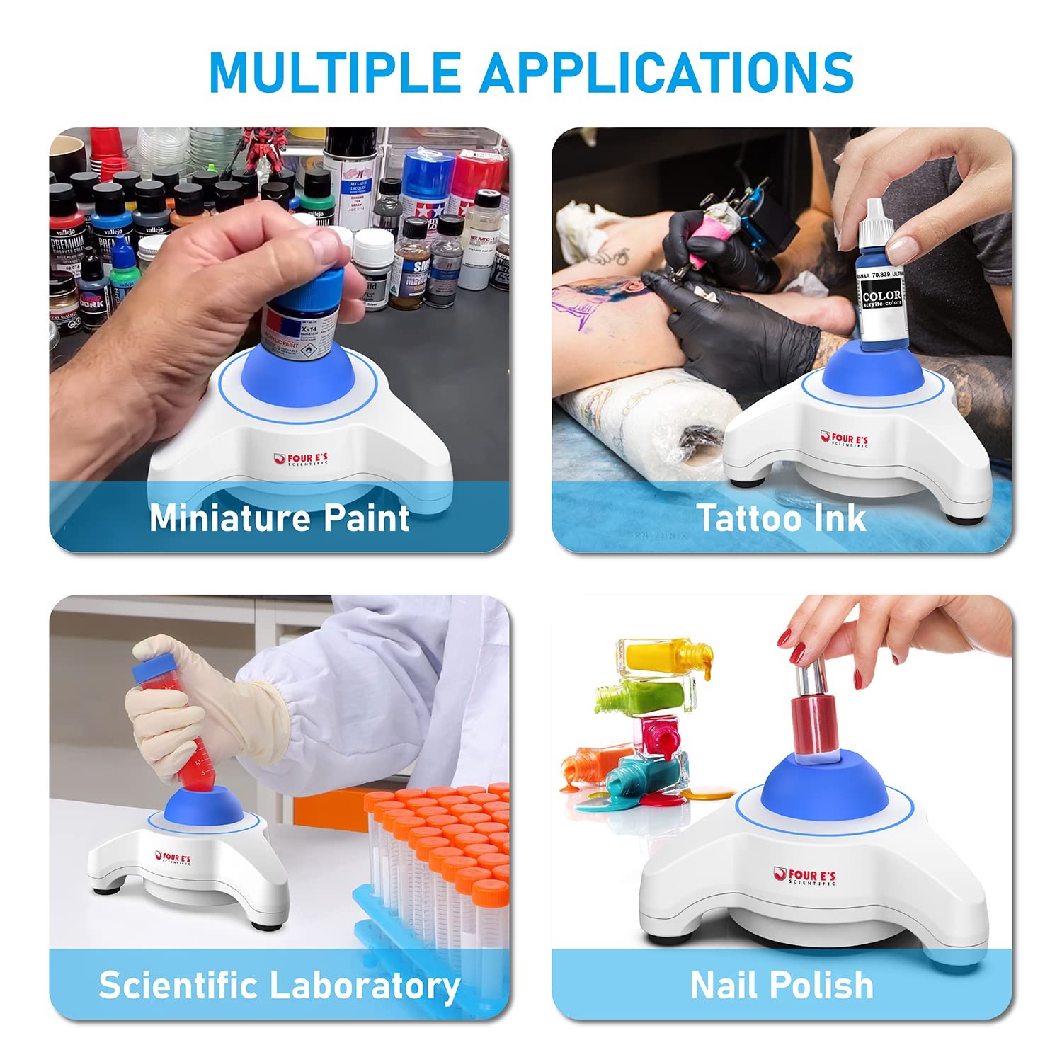 Lab Mixer Mini Vortex Mixer Lab Vortex Mixer Shaker 5600rpm for Lab Paint Ink US