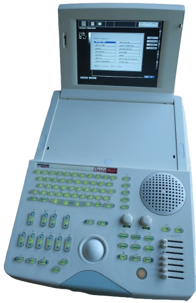 Biosound Esaote Caris Plus Ultrasound CARDIO & CFM Color Doppler – LA522E & ECG