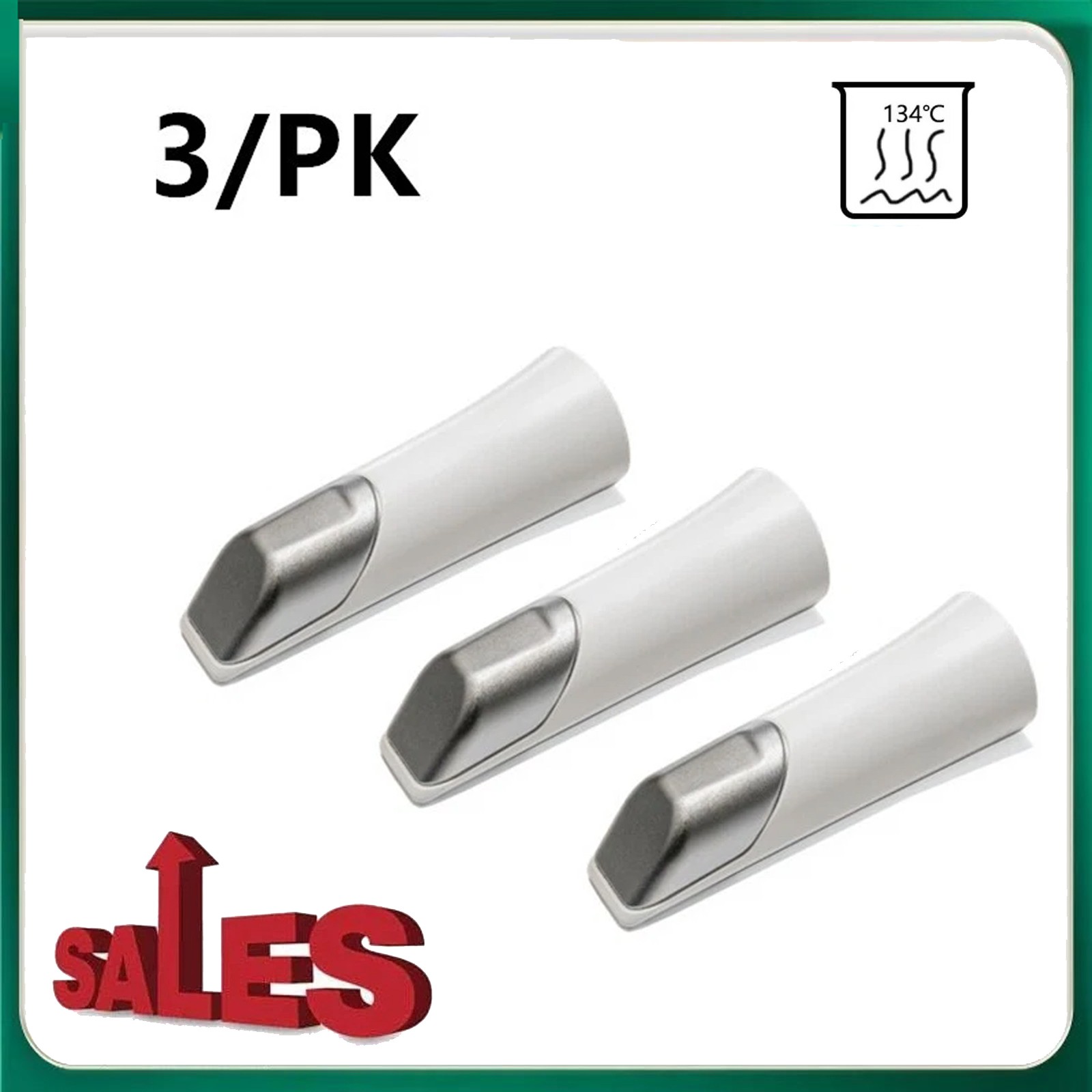 3x Autoclavable Dental Scanner Tips/Lens/Cap for 3Shape TRIOS 3/CORE Accessories