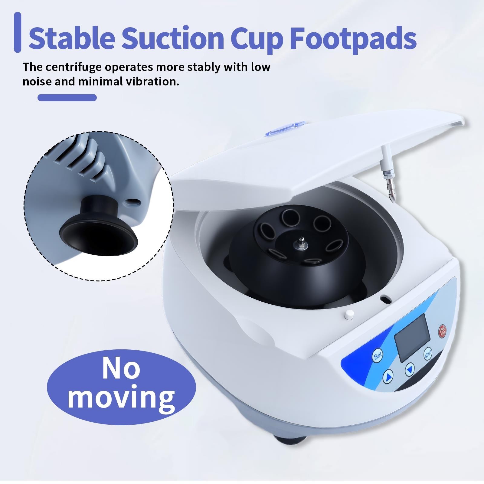 PRP Centrifuge Machine w/6x10ml 110V 500-5000RPM Electric Centrifuge Machine