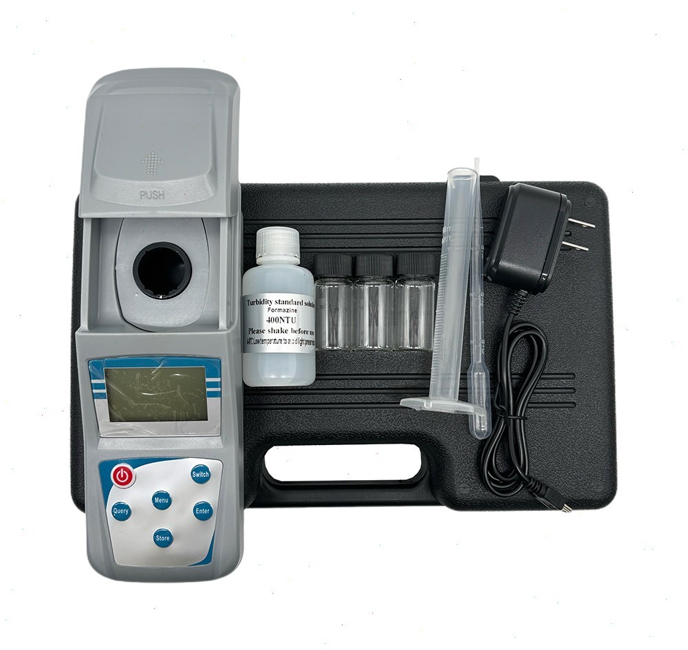 Portable Turbidity Meter Tester with Range 0-200NTU Formazine Standard Solution