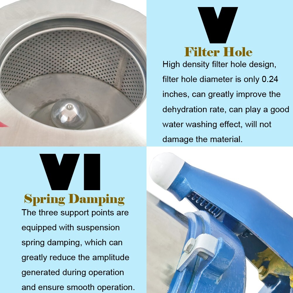 220V Industrial Centrifuge Separator Machine Biomass Oil Extraction Dryer