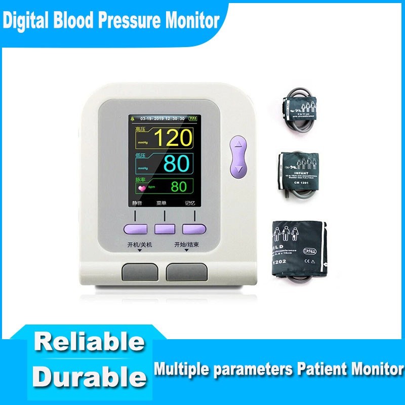 NEW 08A-VET Animal Blood Pressure Monitor Kit w/ 3 Cuffs – Veterinary NIBP