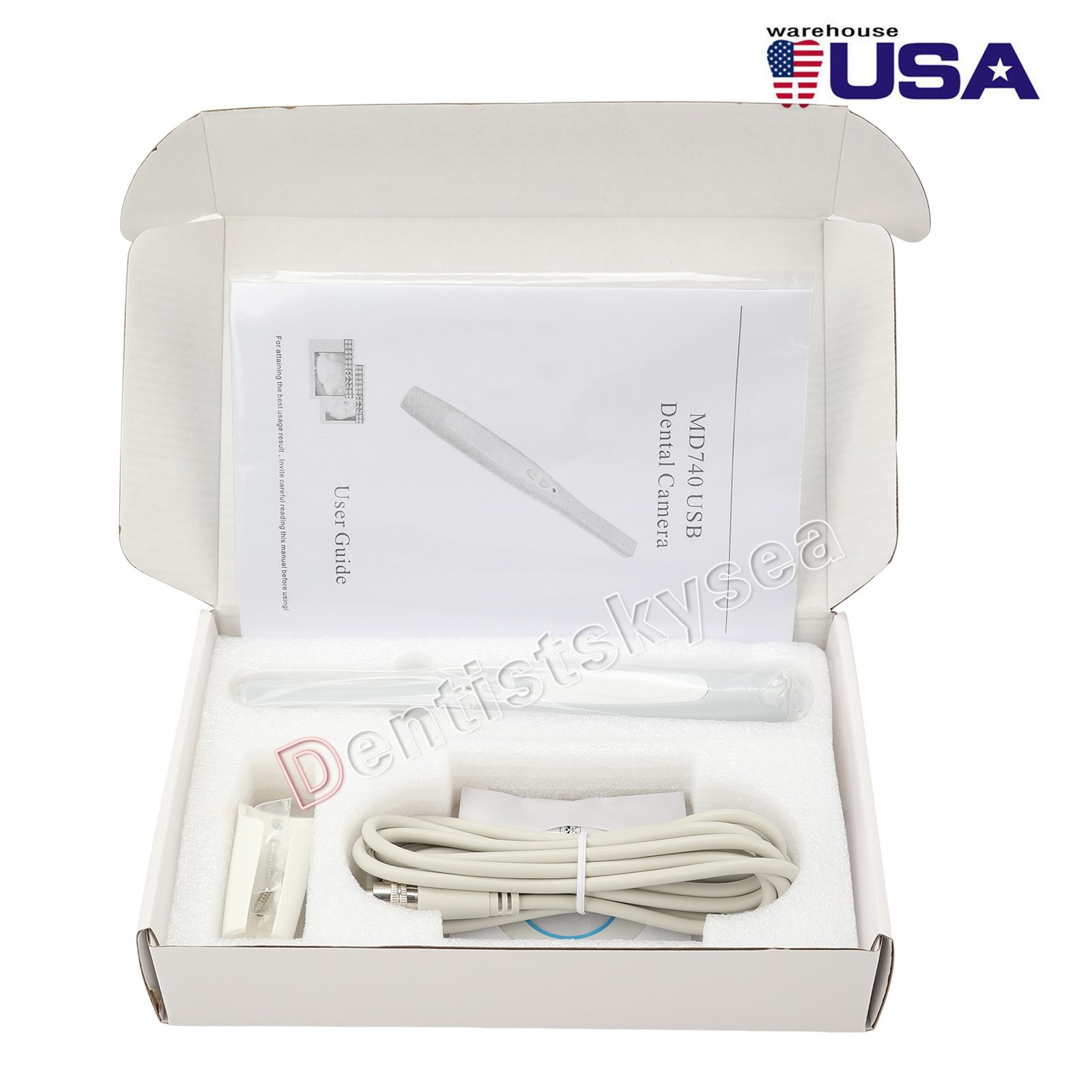 OLED+ 5 Light LED E-Generator Dental High Speed Fiber Optic Handpiece 2/4Holes