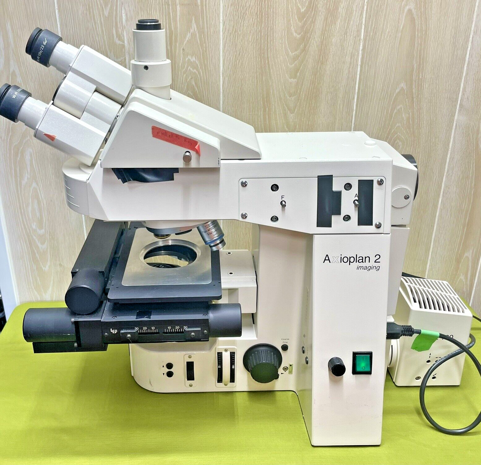 Carl Zeiss, Model Axioplan 2 Microscope, Hal 100 and a MAC5000 Control