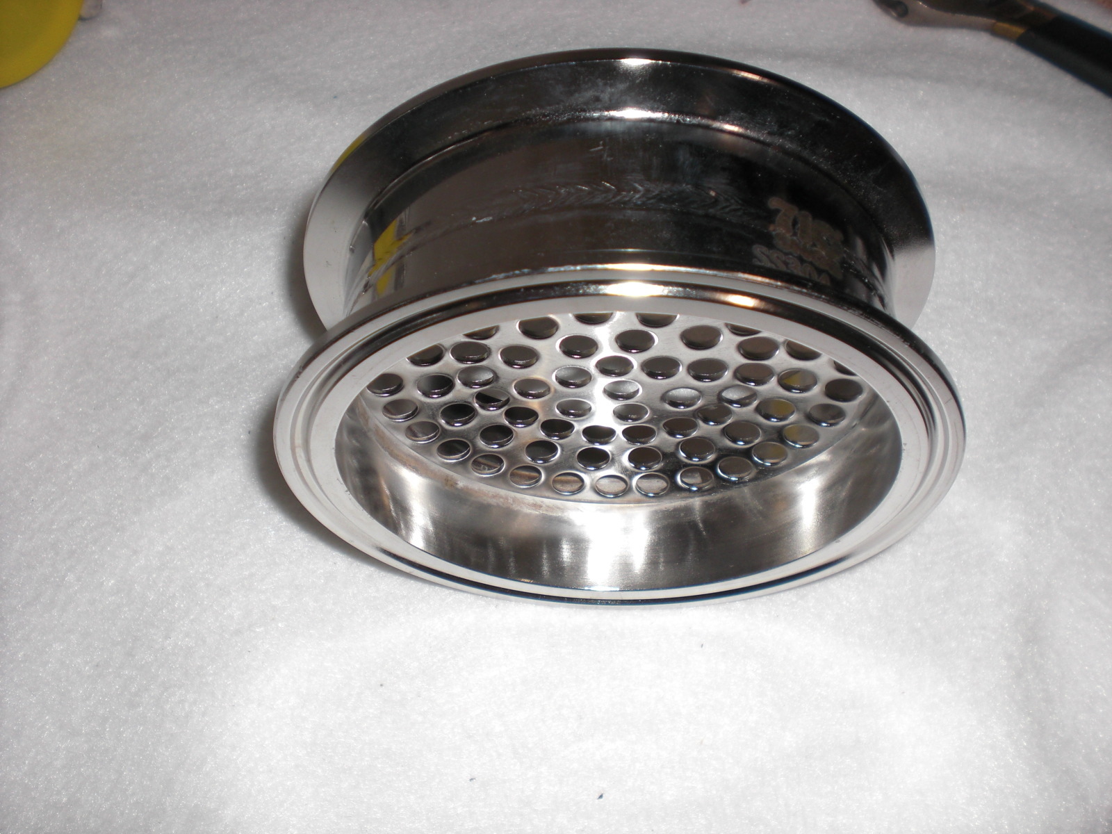 Stainless 4″ filter plate , A Closed loop extractor Must have