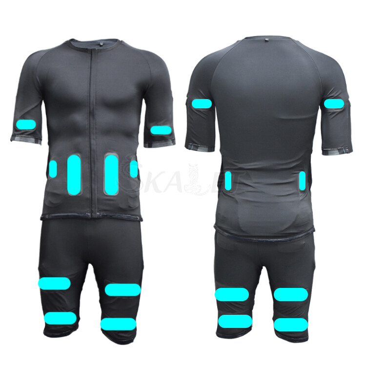 Ems Muscle Stimulator Workout Fitness Gym Wireless Body Ems Training Suit